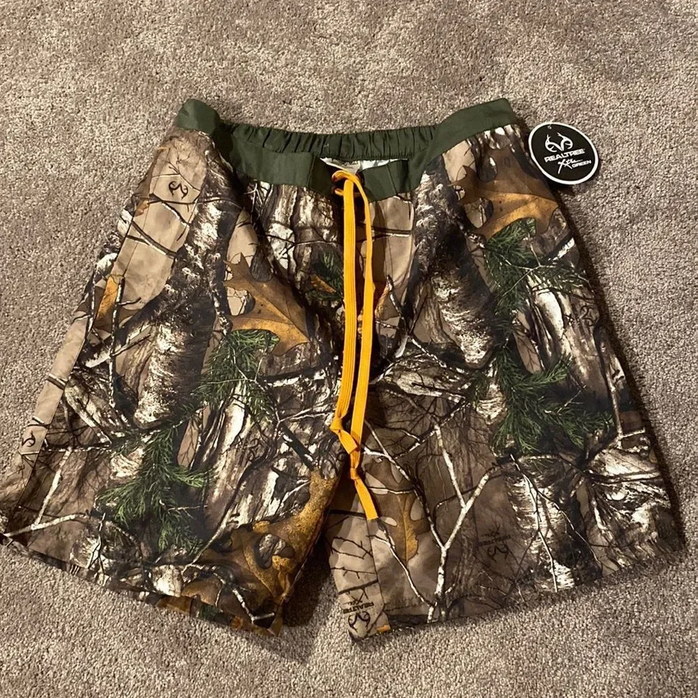 Realtree Camo Swim Shorts SIZE XL NWT Hunting Print Board Trunks